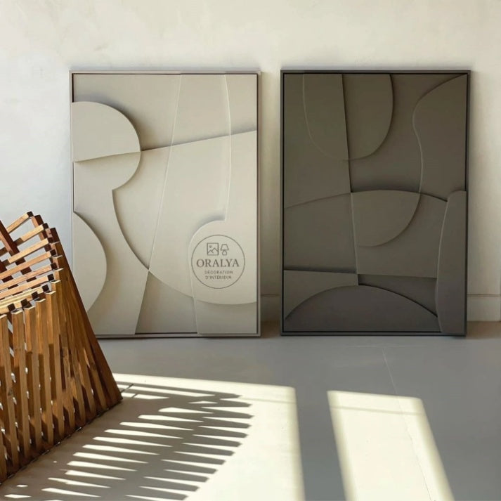 PACK Duo Tableaux Abstraits 3D