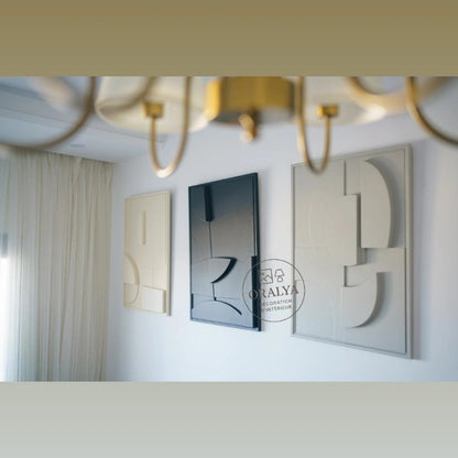 Promo Limitée | Pack 3 Tableaux Abstrait 3D