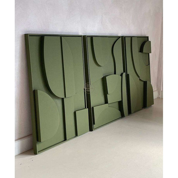 Promo Limitée | Pack 3 Tableaux Abstrait 3D