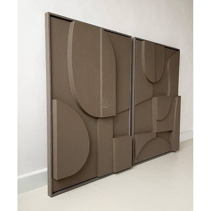 PACK  Duo Tableaux Abstraits 3D