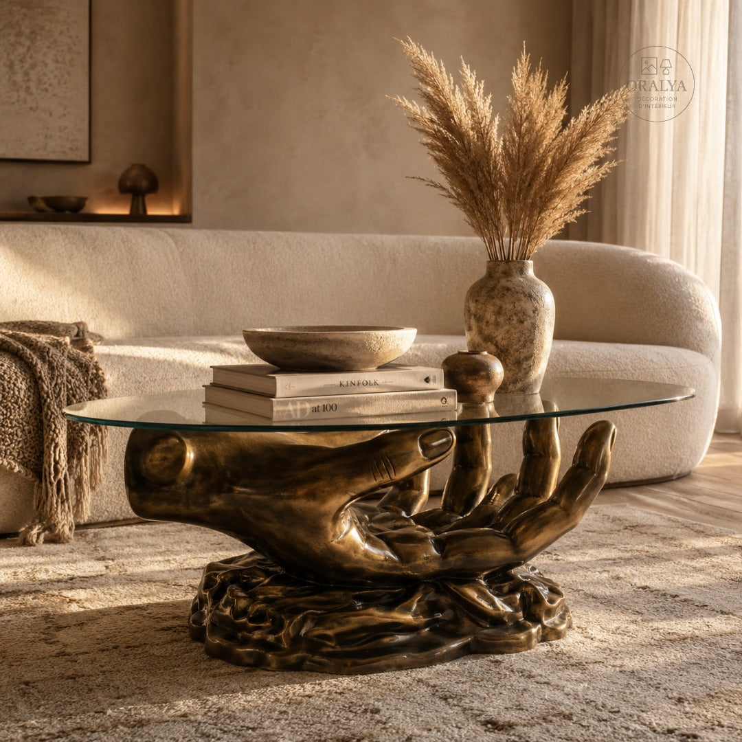 Table Basse Sculpturale Mano