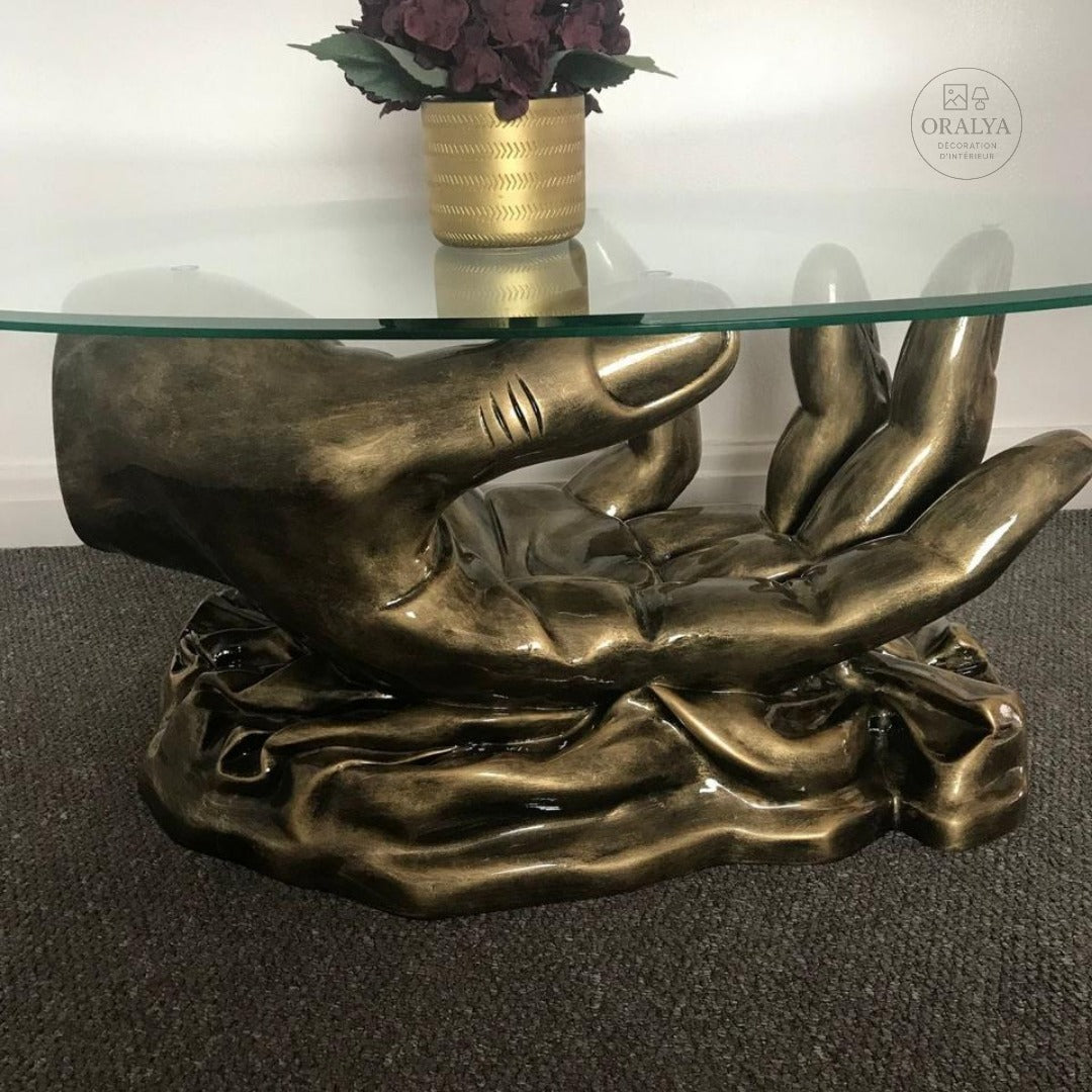 Table Basse Sculpturale Mano