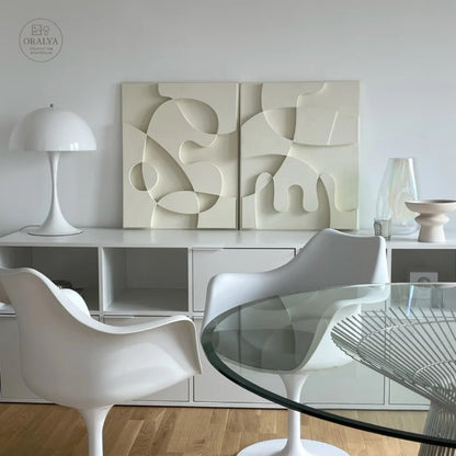 PACK  Duo Tableaux Abstraits 3D