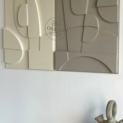 PACK  Duo Tableaux Abstraits 3D
