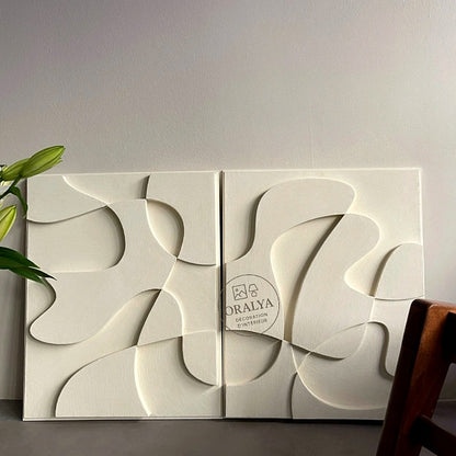 PACK  Duo Tableaux Abstraits 3D