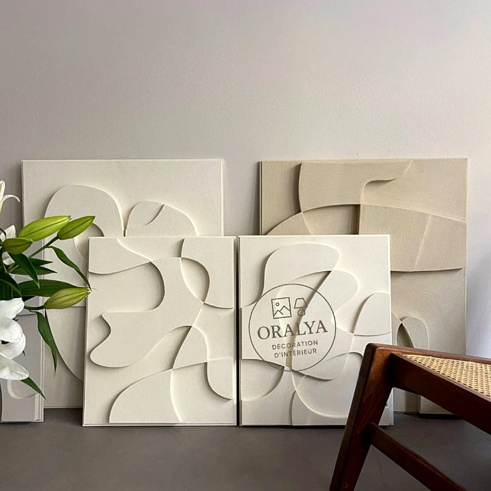 PACK  Duo Tableaux Abstraits 3D