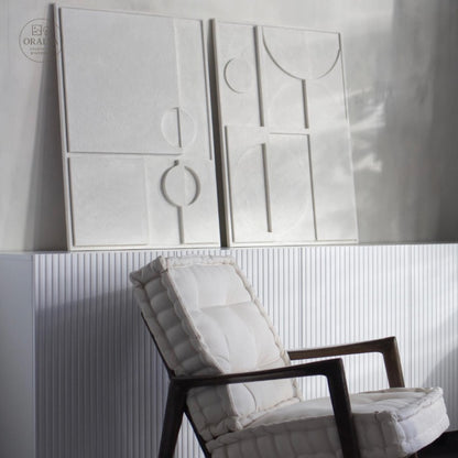 PACK  Duo Tableaux Abstraits 3D