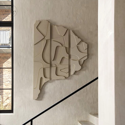 Tableaux Abstraits 3D Africa
