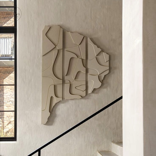 Tableaux Abstraits 3D Africa