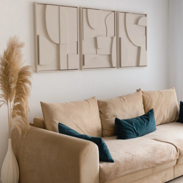 Promo Limitée | Pack 3 Tableaux Abstrait 3D