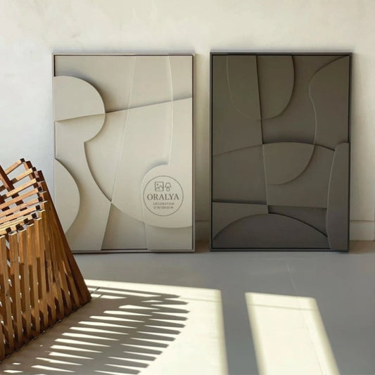 PACK  Duo Tableaux Abstraits 3D